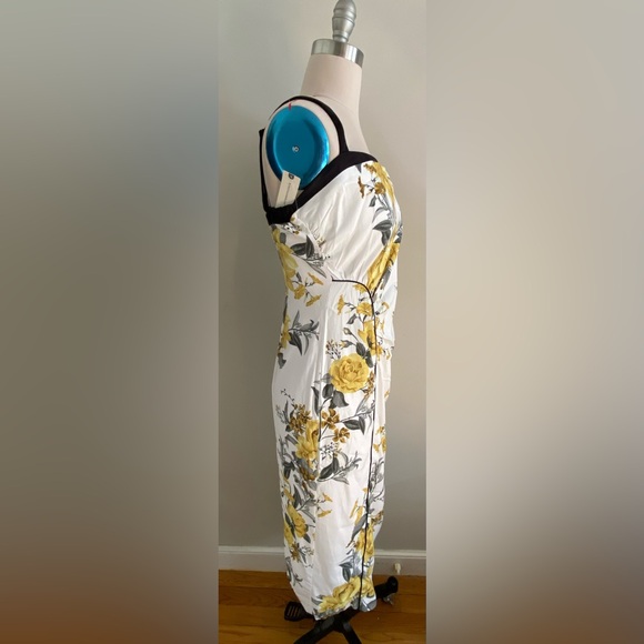 Anthropologie Maeve Sleeveless Square-Neck Column Midi Dress size 10 new nwt - Picture 8 of 10